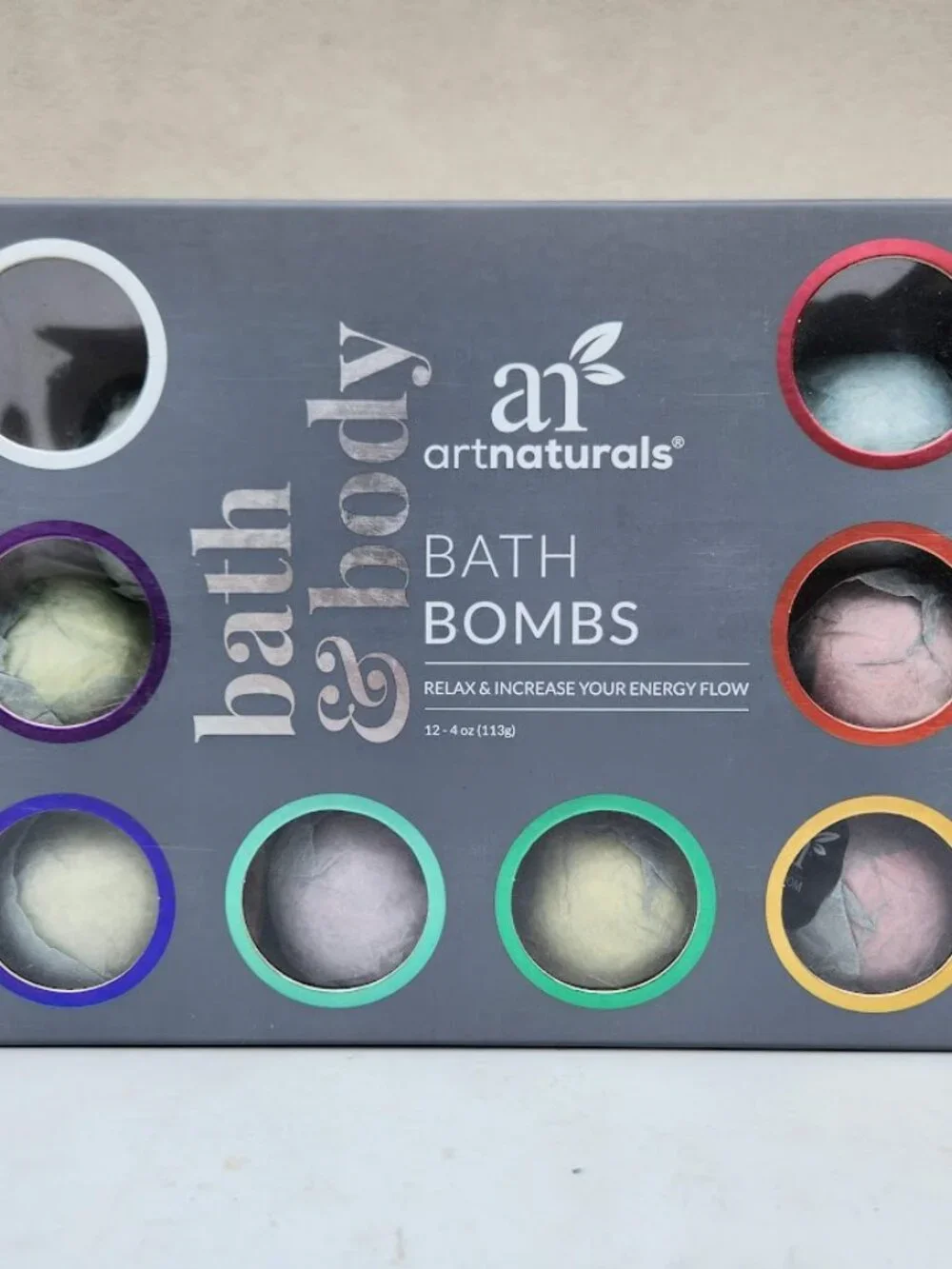 NEW 12 Large Bath Bombs Gift Set kit Natural Handmade Essential Oil Spa Bubble B